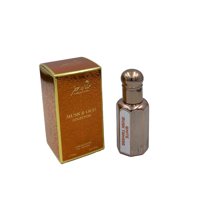 Hekayat White Musk Tahara 12 ML Oil Perfume – Women’s Arabic Attar Canada