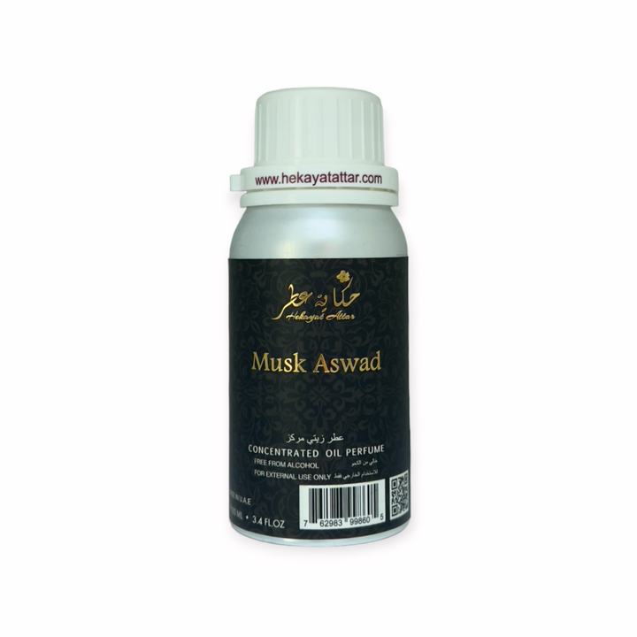 Musk Aswad 100 ML Concentrated Perfume Oil – Arabic Attar Canada